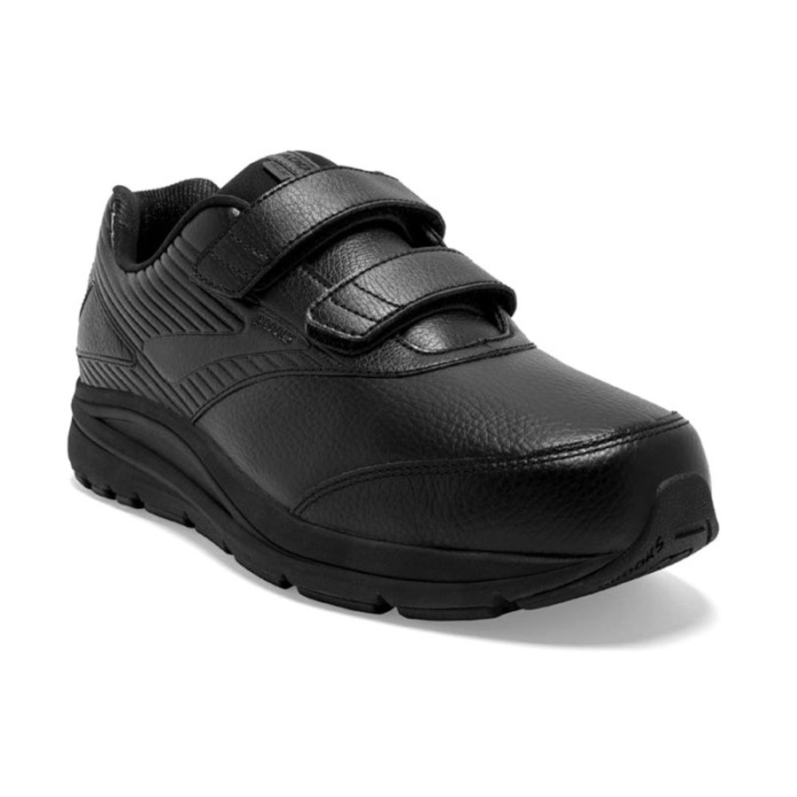 Mens Shoes Brooks Running | Mens Brooks Running Addiction Walker V-Strap 2 Black