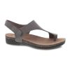 Womens Shoes Dansko | Womens Dansko Reece Toe Loop Sandal Stone