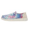 Womens Shoes Hey Dude | Women'S Hey Dude Wendy In Tie Dye Rose Candy