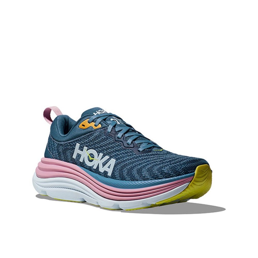 Womens Shoes Hoka | Womens Hoka Gaviota 5 In Real Teal/Shadow