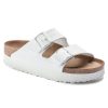 Womens Shoes Birkenstock | Womens Birkenstock Arizona Platform Vegan White