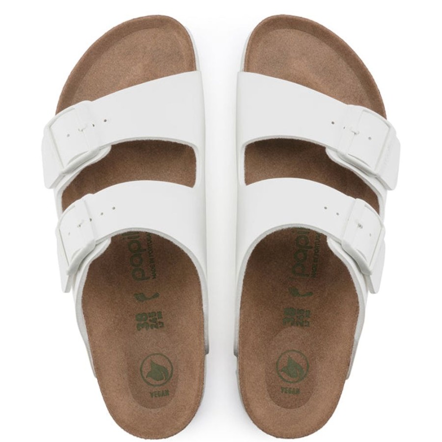 Womens Shoes Birkenstock | Womens Birkenstock Arizona Platform Vegan White