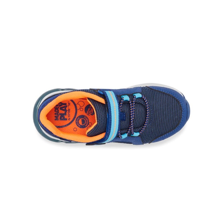 Boys Shoes Stride Rite | Big Boy Stride Rite M2P Lumi Bounce Navy