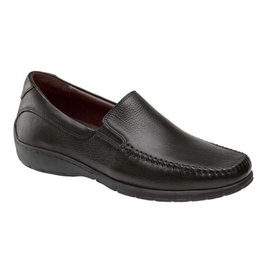 Mens Shoes Johnston & Murphy | Mens Johnston & Murphy Crawford Venetian Black