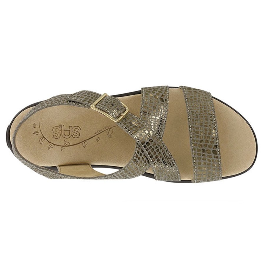 Womens Shoes Sas | Womens Sas Laguna Olive Gold