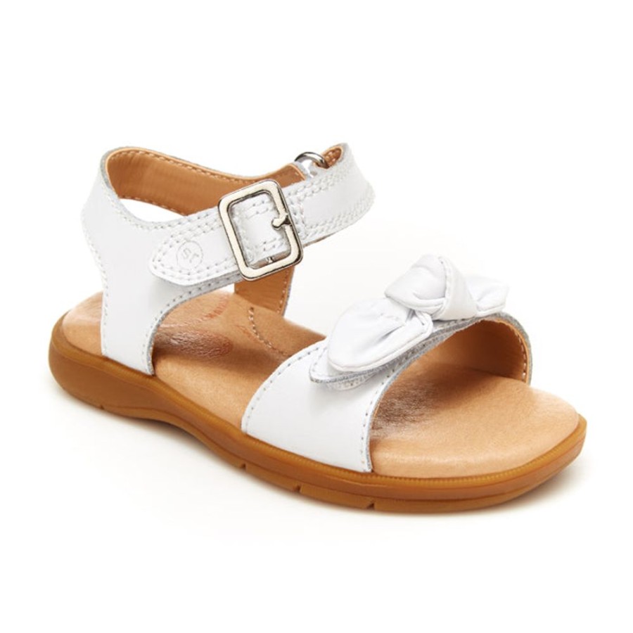 Girls Shoes Stride Rite | Infant Girl Stride Rite Whitney Sandal White