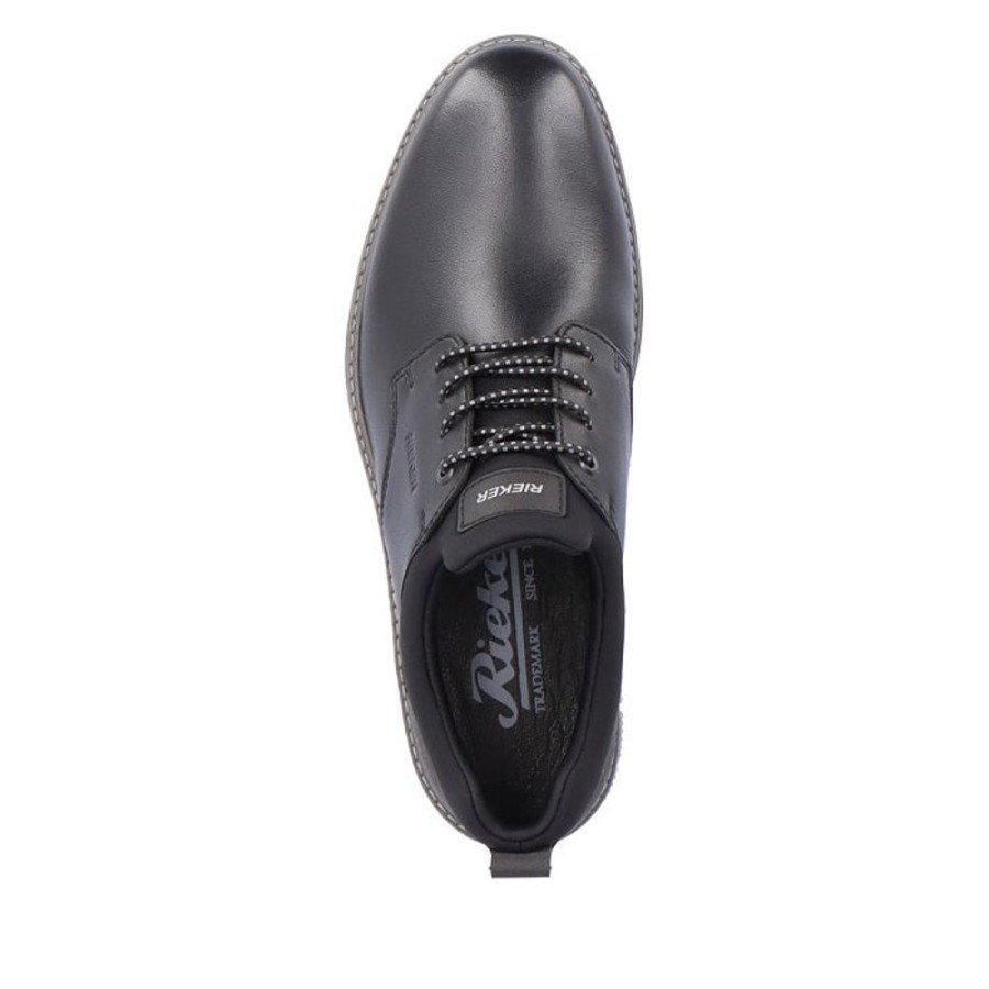 Mens Shoes Rieker | Mens Rieker Dustin 54 In Black/Black/Black