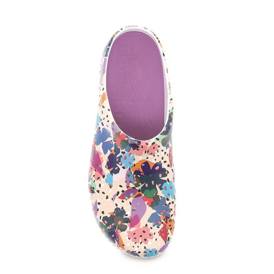 Womens Shoes Dansko | Womens Dansko Kane Clog In Flower Party