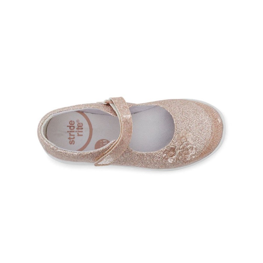 Girls Shoes Stride Rite | Little Girl Stride Rite Sr Holly In Rose Gold