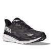 Mens Shoes Hoka | Men'S Hoka Clifton 9 In Black/White