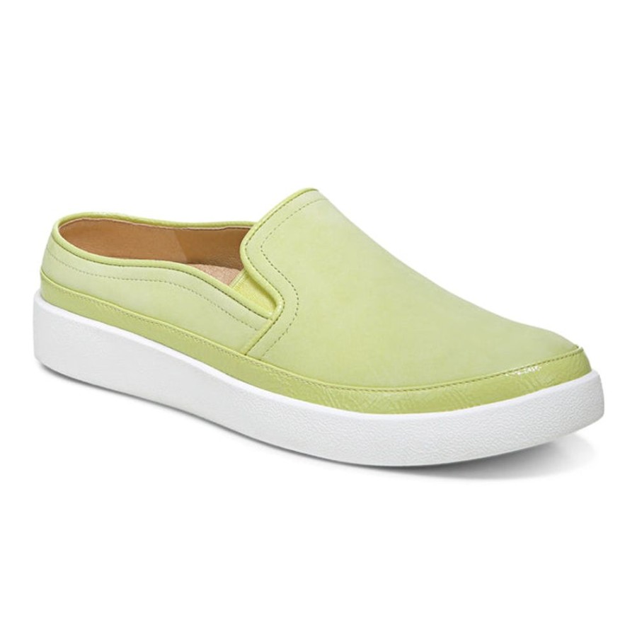 Womens Shoes Vionic | Womens Vionic Effortless Pale Lime