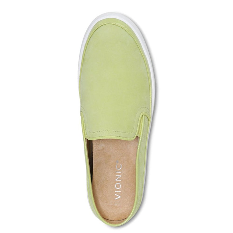 Womens Shoes Vionic | Womens Vionic Effortless Pale Lime