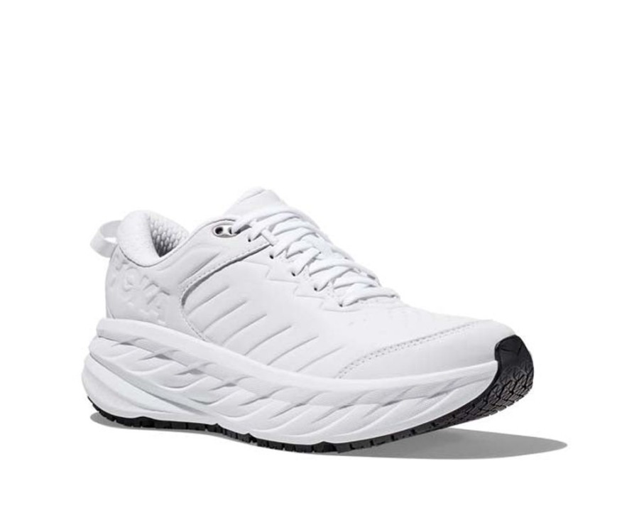 Womens Shoes Hoka | Womens Hoka Bondi Sr (Slip Resistant) In White