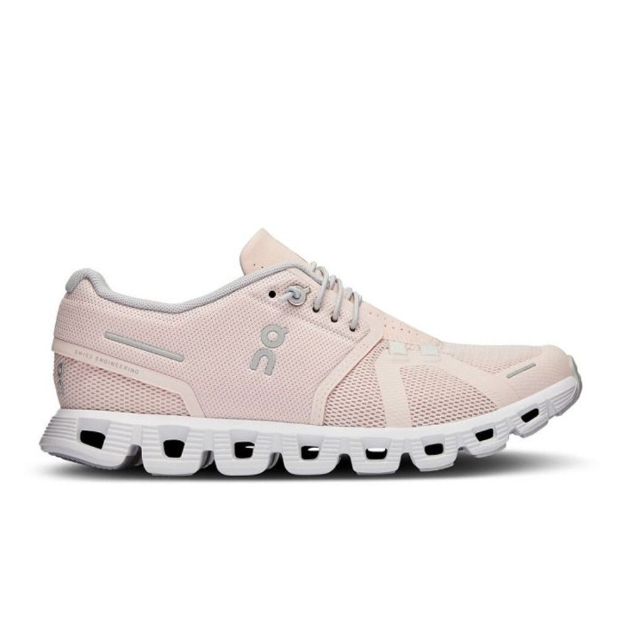 Womens Shoes On Running | Womens On Running Cloud 5 In Pearl/Frost