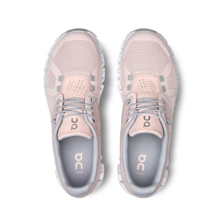 Womens Shoes On Running | Womens On Running Cloud 5 In Pearl/Frost