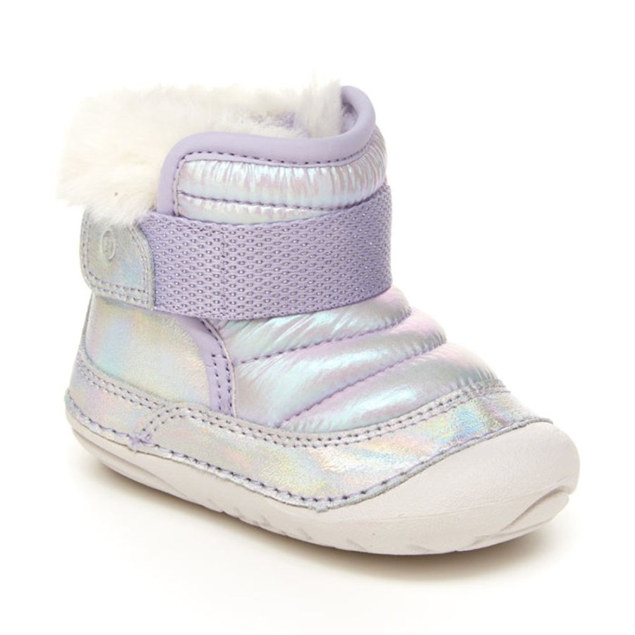 Girls Shoes Stride Rite | Infant Girl Stride Rite Soft Motion Channing Iridescent