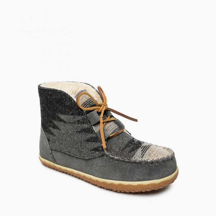 Womens Shoes Minnetonka | Womens Minnetonka Torrey In Grey