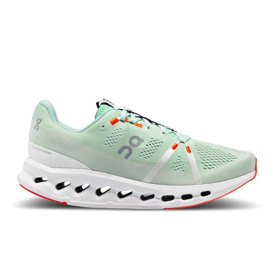 Mens Shoes On Running | Mens On Running Cloudsurfer In Creek/White