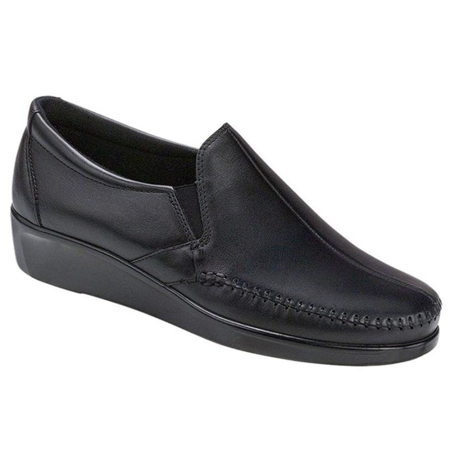 Womens Shoes Sas | Womens Sas Dream Slip On Loafer Black