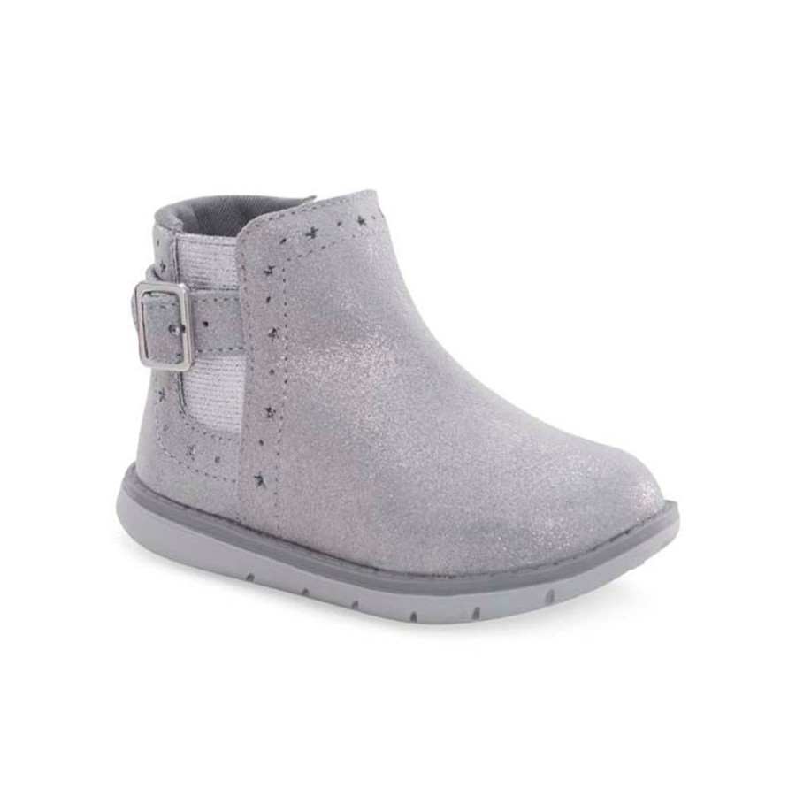 Girls Shoes Stride Rite | Infant Girl Stride Rite Srt Agnes In Silver