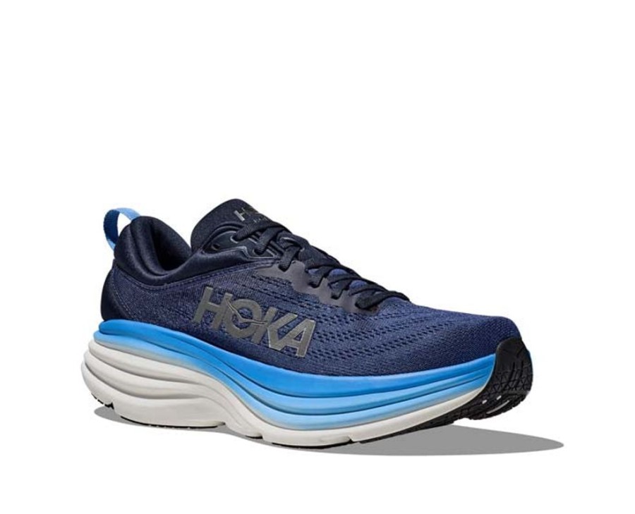 Mens Shoes Hoka | Men'S Hoka Bondi 8 In Outer Space/All Aboard