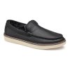 Mens Shoes Johnston & Murphy | Mens Johnston & Murphy Mcguffey Shearling Slipper Black