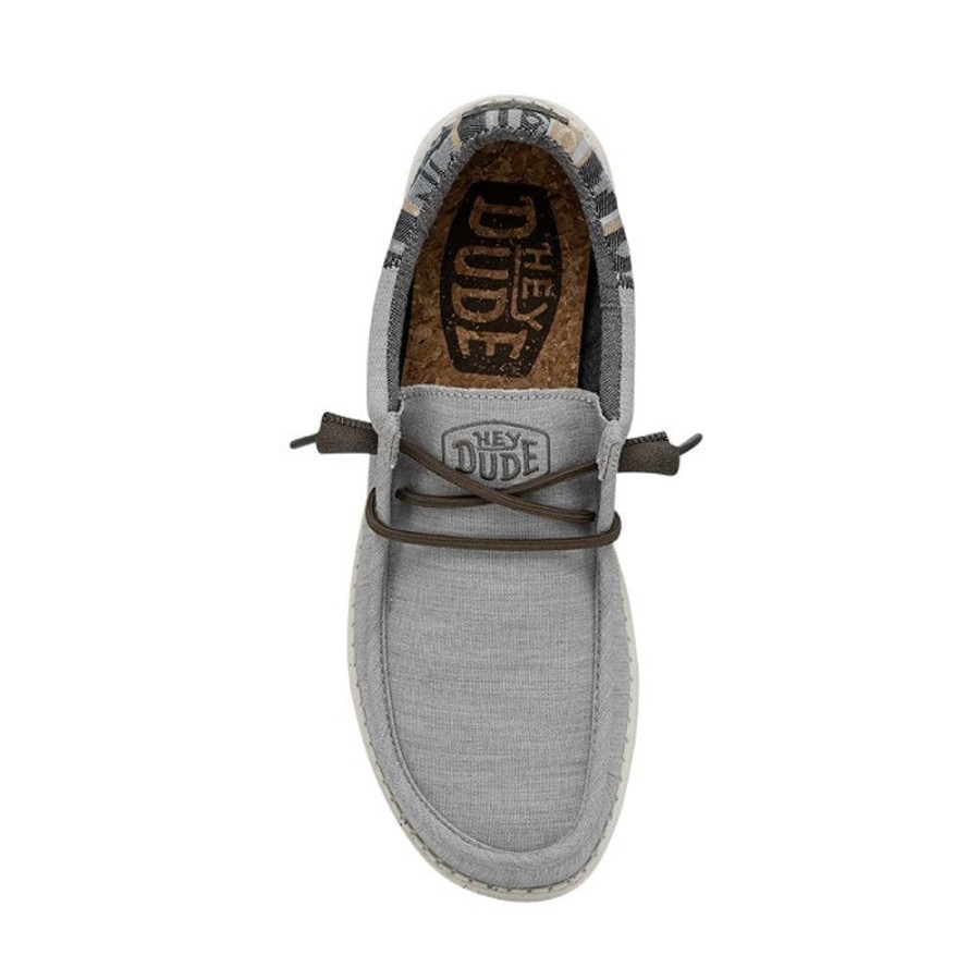 Mens Shoes Hey Dude | Mens Hey Dude Wally Eco Funk In Stone