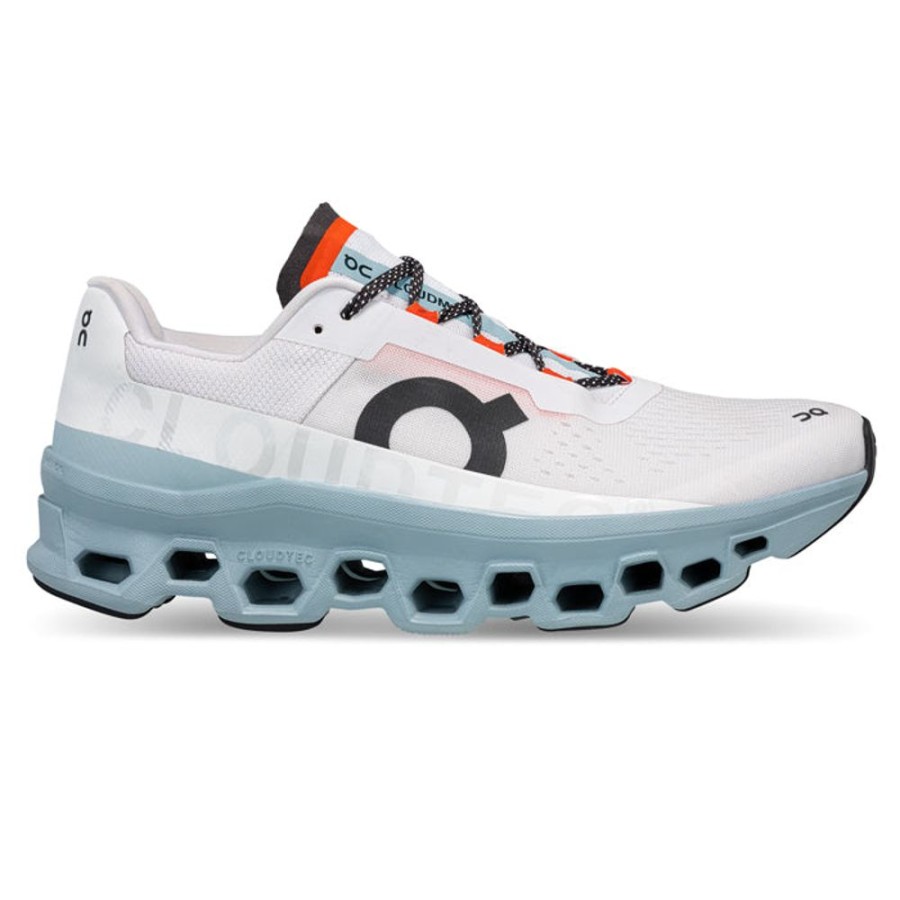 Mens Shoes On Running | Mens On Running Cloudmonster Frost/Surf