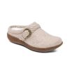 Womens Shoes Aetrex | Womens Aetrex Libby Wool Oatmeal