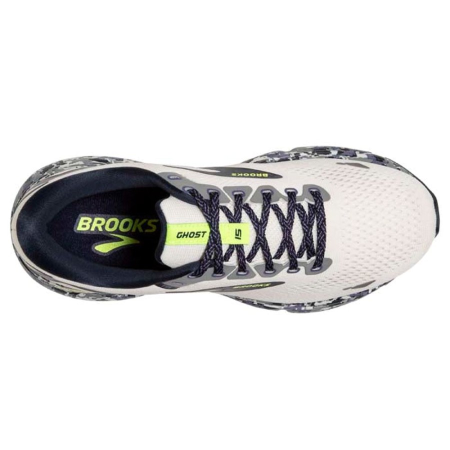 Womens Shoes Brooks Running | Womens Brooks Running Ghost 15 Camo Pack In White/Eclipse/Nightlife