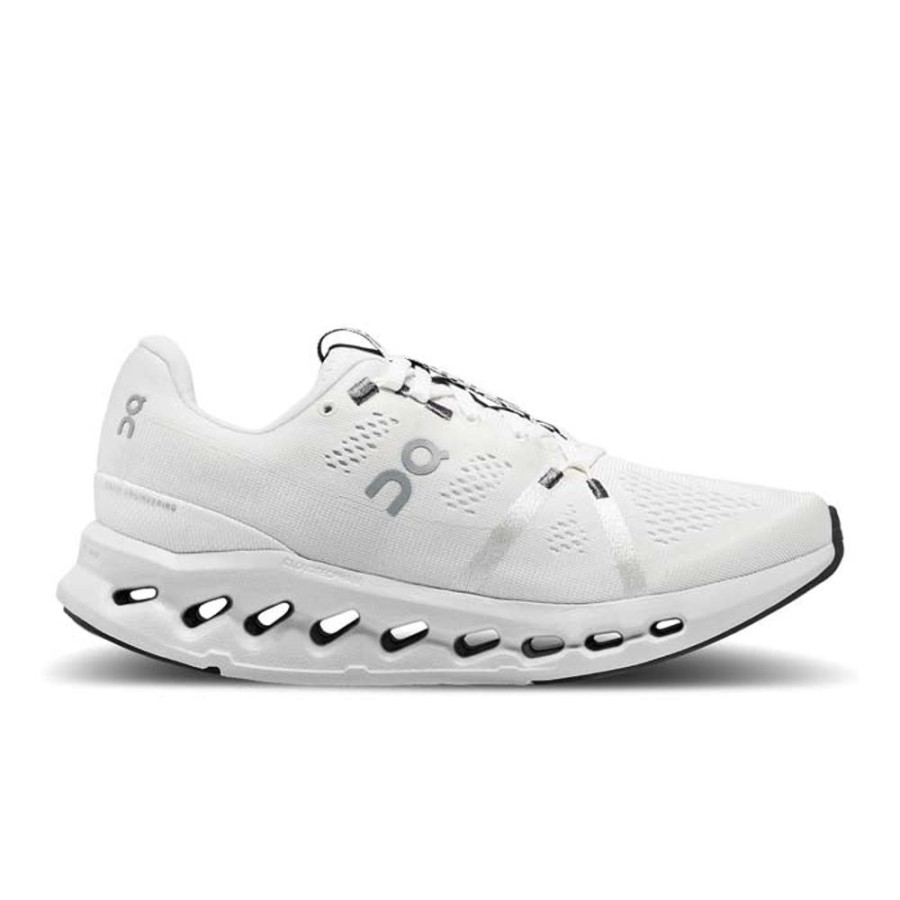 Womens Shoes On Running | Womens On Running Cloudsurfer In White/Frost