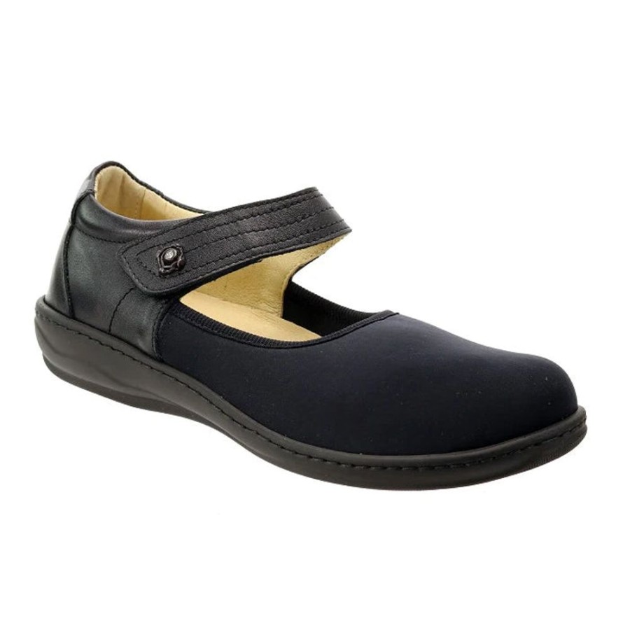 Womens Shoes David Tate | Womens David Tate Everly In Black Micro