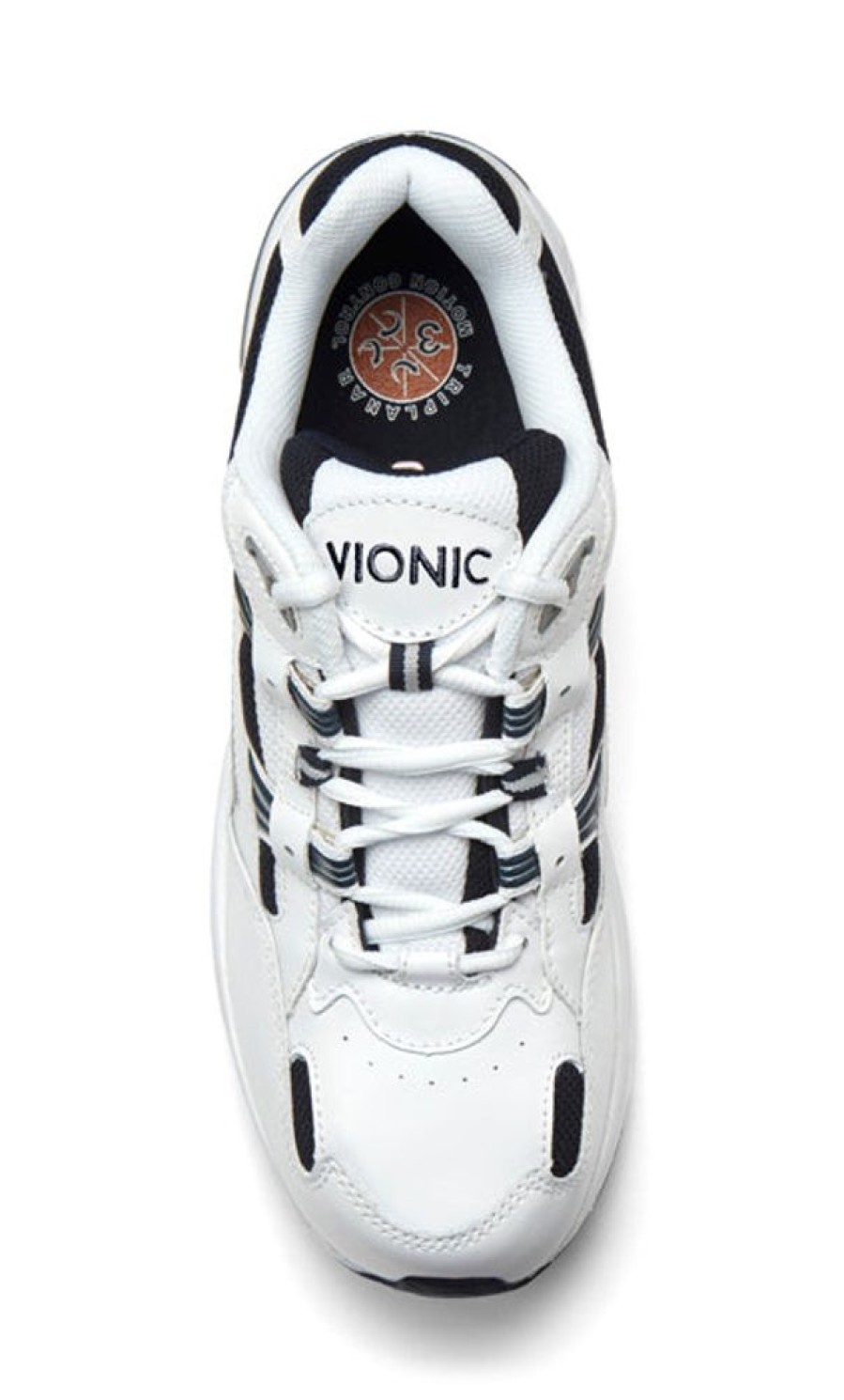 Mens Shoes Vionic | Mens Vionic Classic Walker Sneaker White/Navy