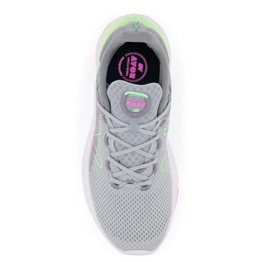 Girls Shoes New Balance | Big Girl New Balance Fresh Foam Roav 2 Light Cyclone/Team Carolina