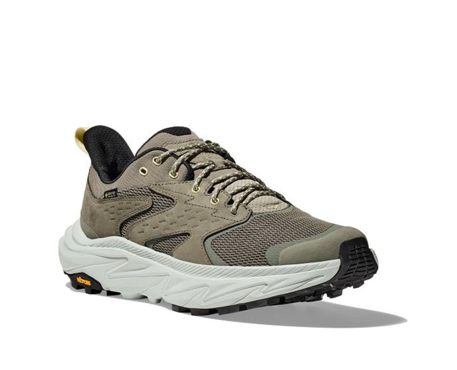 Mens Shoes Hoka | Mens Hoka Anacapa 2 Low Gtx In Olive Haze/Mercury