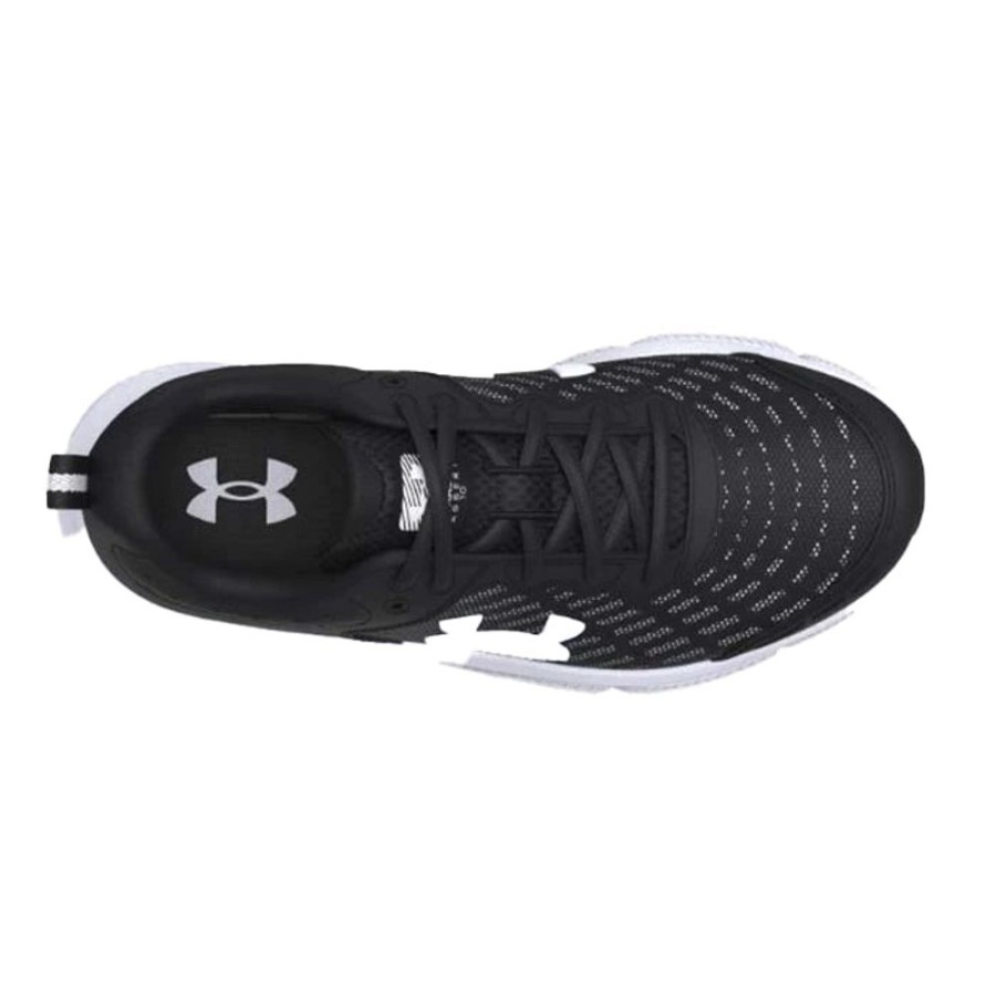 Boys Shoes Under Armour | Big Boy Under Armour Assert 10 In Black/White/White