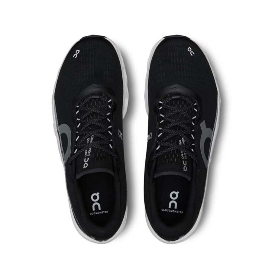 Mens Shoes On Running | Mens On Running Cloudmonster 2 In Black/Frost