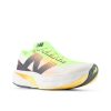 Womens Shoes New Balance | Womens New Balance Fuelcell Rebelv4 In White/Bleached Lime Glo/Hot Mango