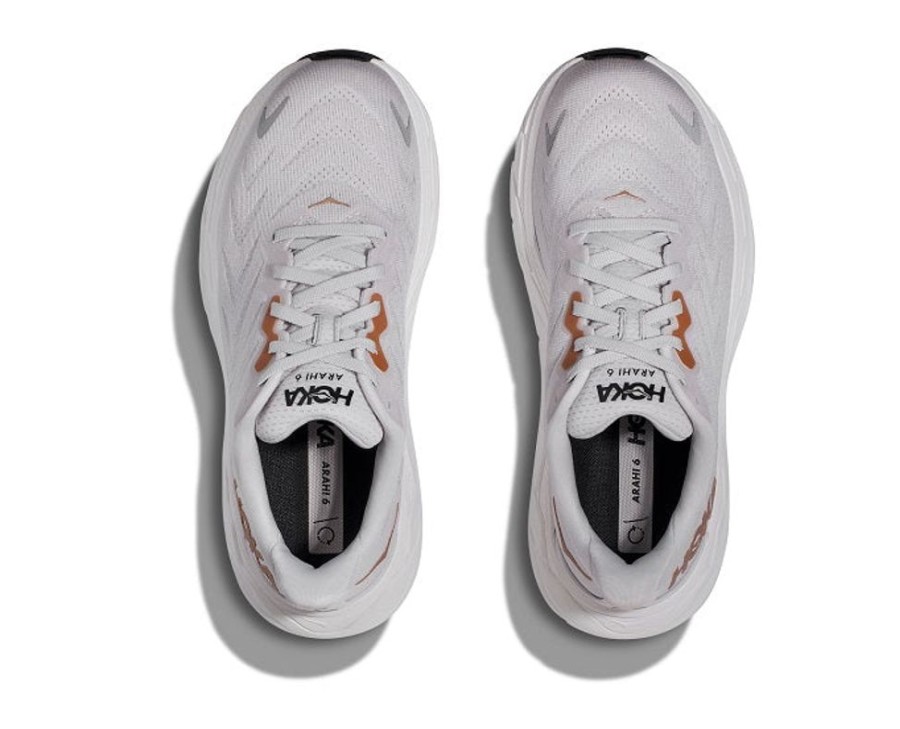 Womens Shoes Hoka | Womens Hoka Arahi 6 Wide In Nimbus Cloud/Rose Gold