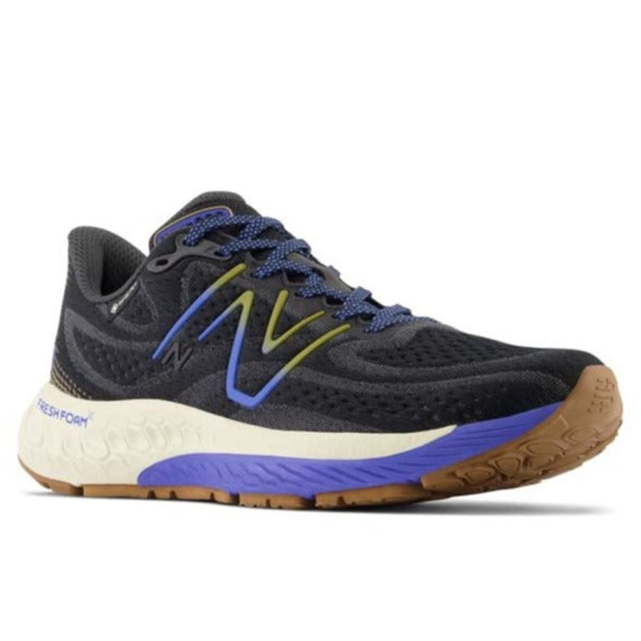 Womens Shoes New Balance | Womens New Balance Fresh Foam 880V13 Gore-Tex In Black/Marine Blue