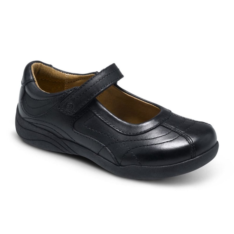 Girls Shoes Stride Rite | Little Girl Stride Rite Claire Mary Jane Black