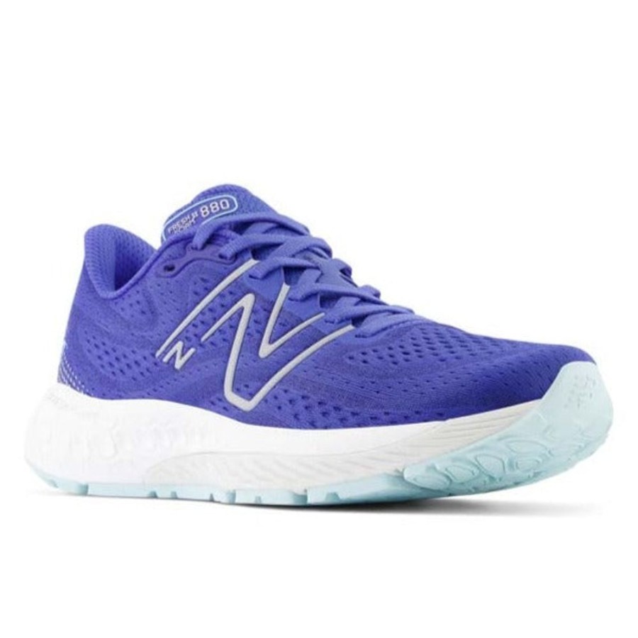 Womens Shoes New Balance | Womens New Balance Fresh Foam 880V13 In Marine Blue/Bright Cyan