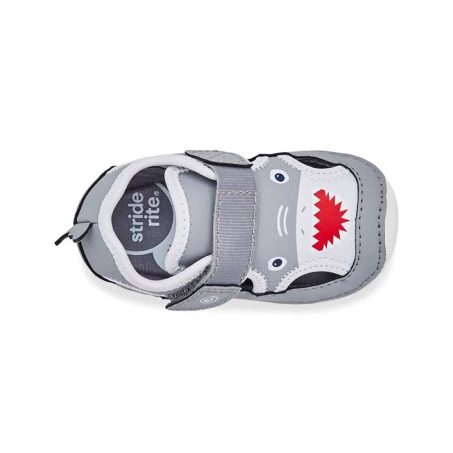 Boys Shoes Stride Rite | Infant Boy Stride Rite Soft Motion Splash In Grey