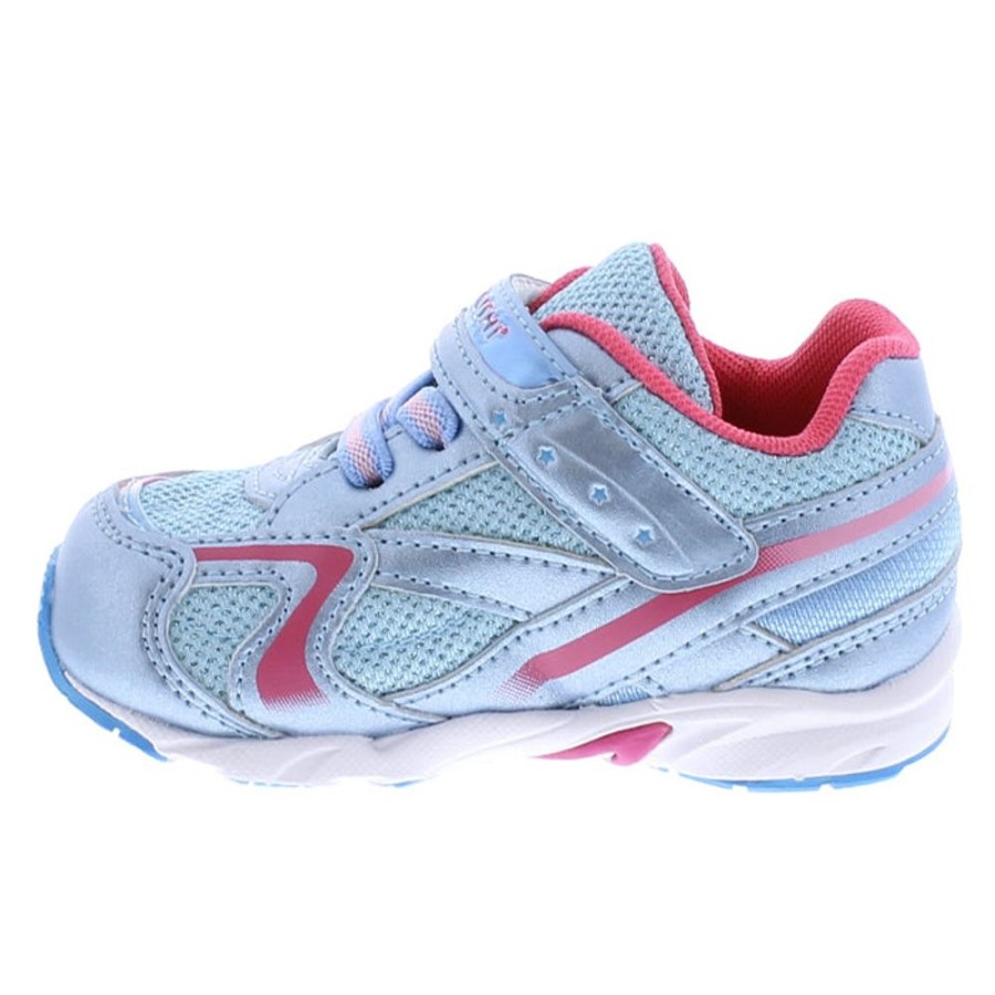 Girls Shoes Tsukihoshi | Infant Girl Tsukihoshi Glitz Sneaker Blue/Ice