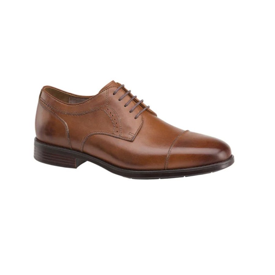 Mens Shoes Johnston & Murphy | Mens Johnston & Murphy Xc4® Branning Cap Toe Waterproof Tan