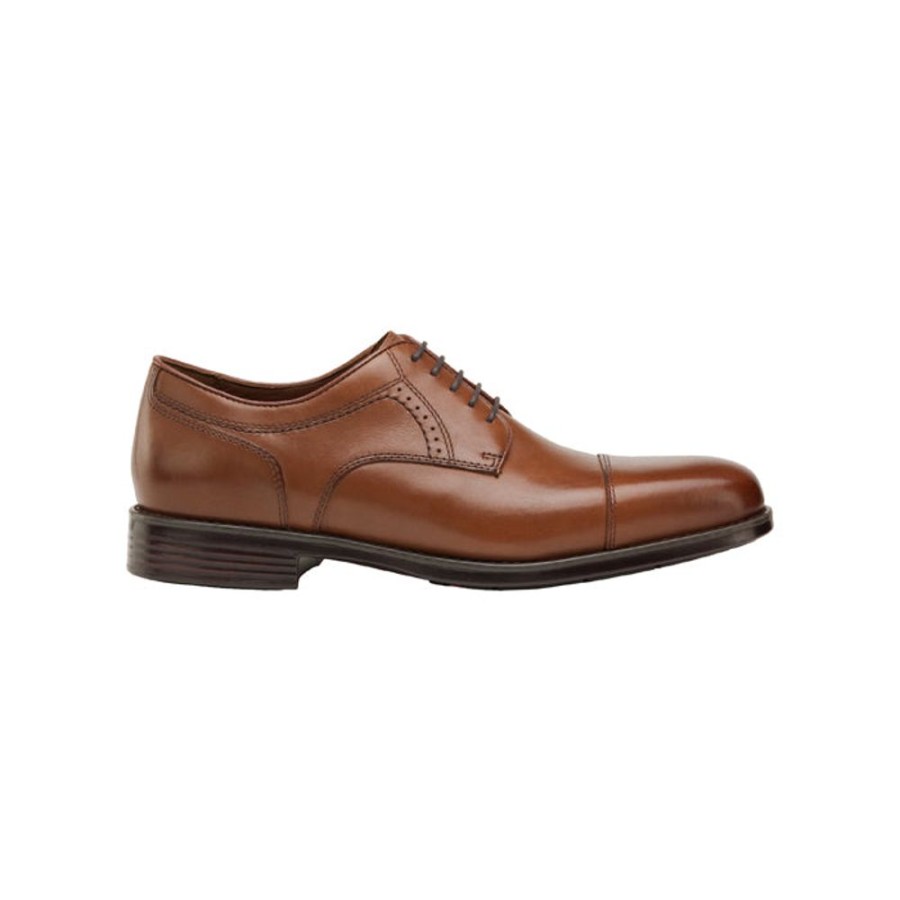 Mens Shoes Johnston & Murphy | Mens Johnston & Murphy Xc4® Branning Cap Toe Waterproof Tan