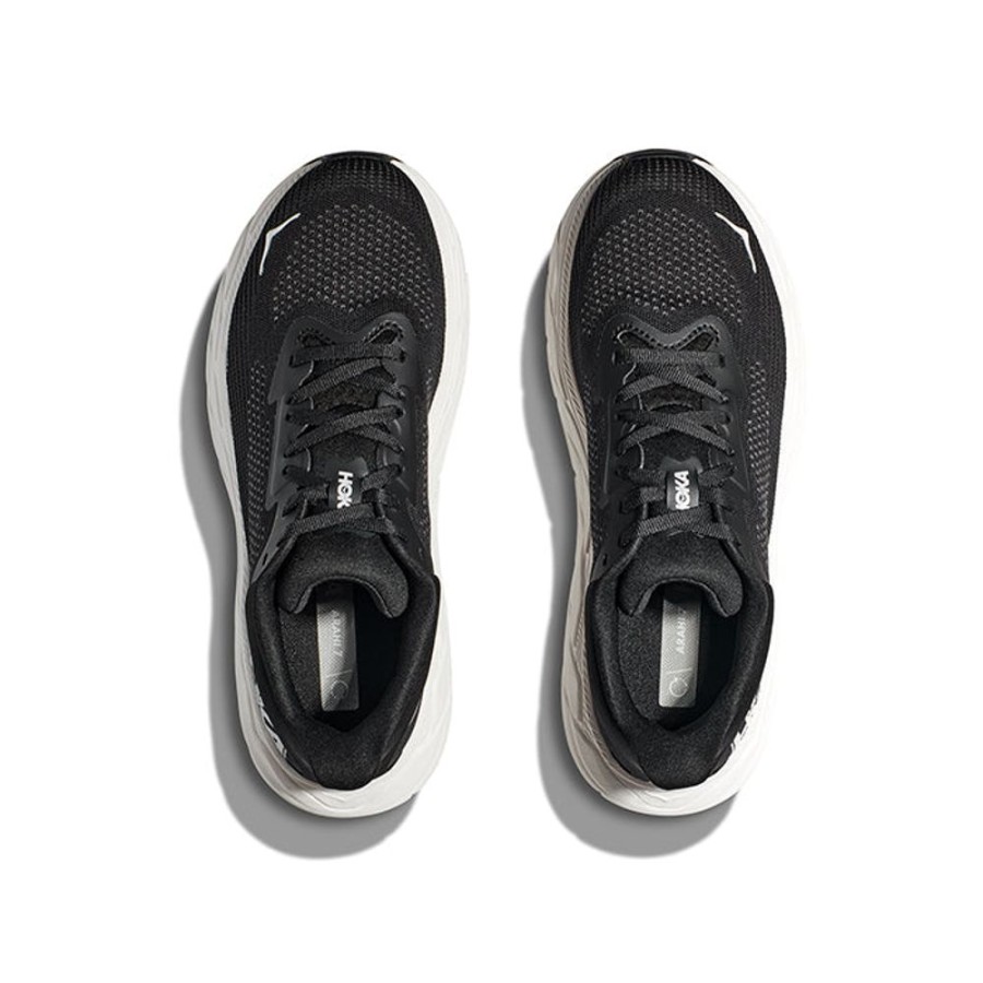 Womens Shoes Hoka | Womens Hoka Arahi 7 Wide In Black/White