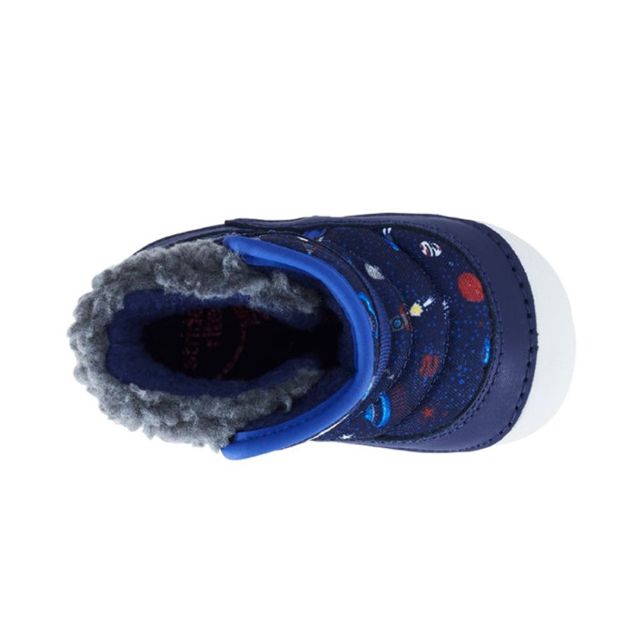 Boys Shoes Stride Rite | Infant Boy Stride Rite Soft Motion Channing Grey/Navy