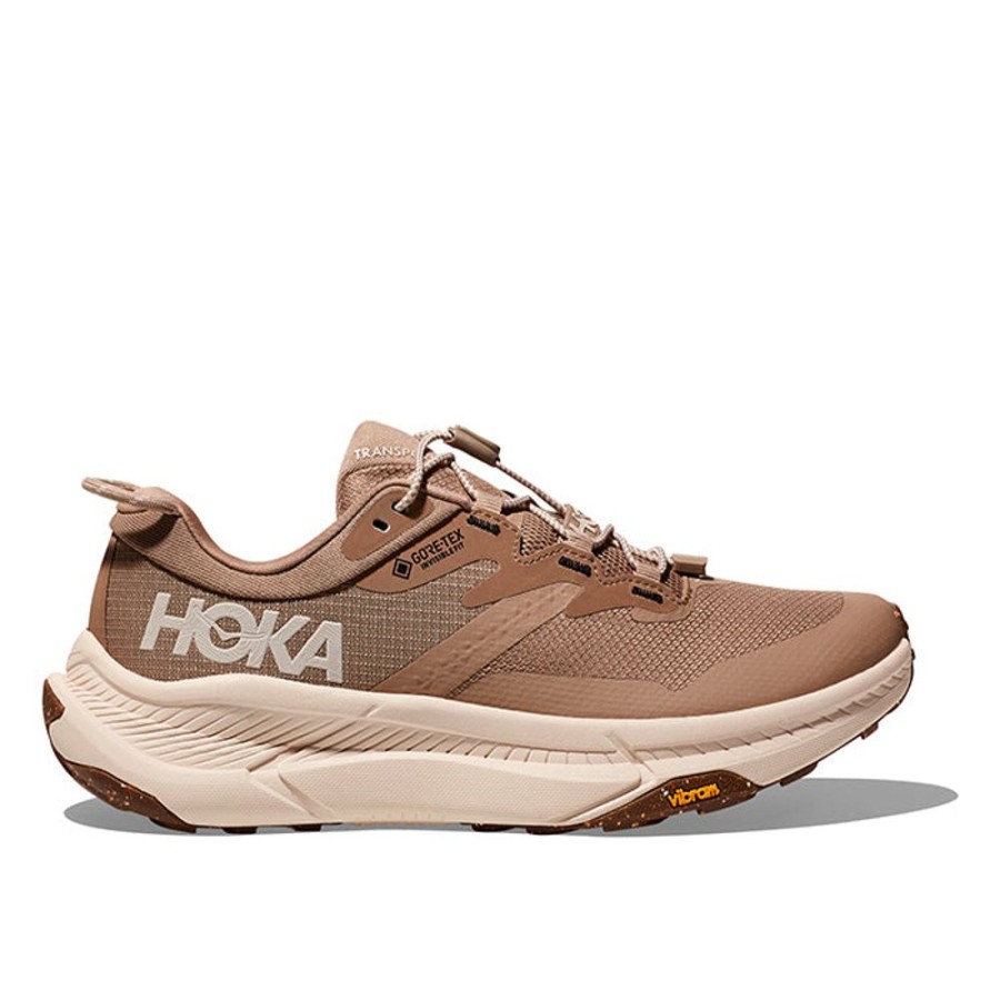 Womens Shoes Hoka | Womens Hoka Transport Gtx In Dune/Eggnog