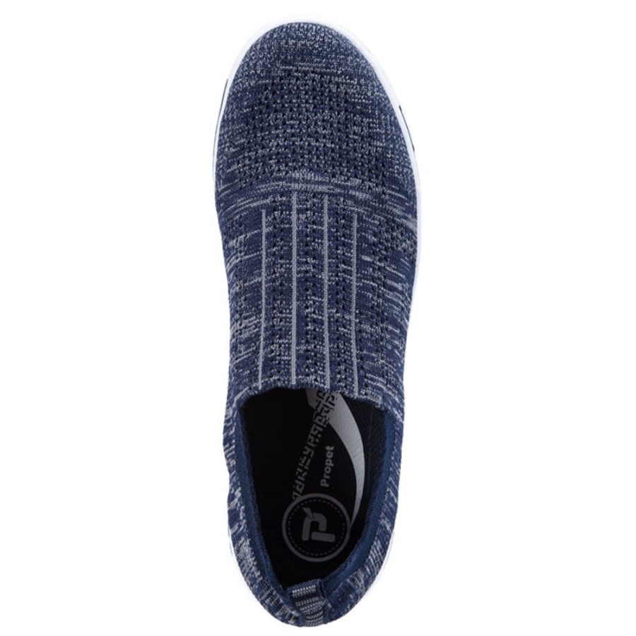 Womens Shoes Propet | Womens Propet Travelactiv Stretch Navy